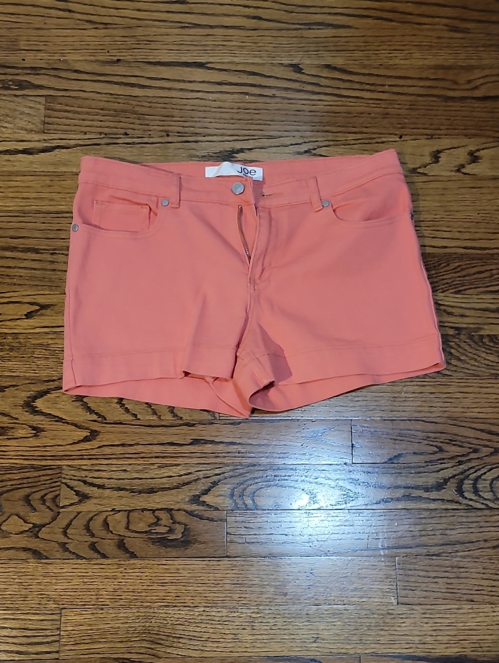 Joe Fresh Coral Pink Women's Jean Shorts